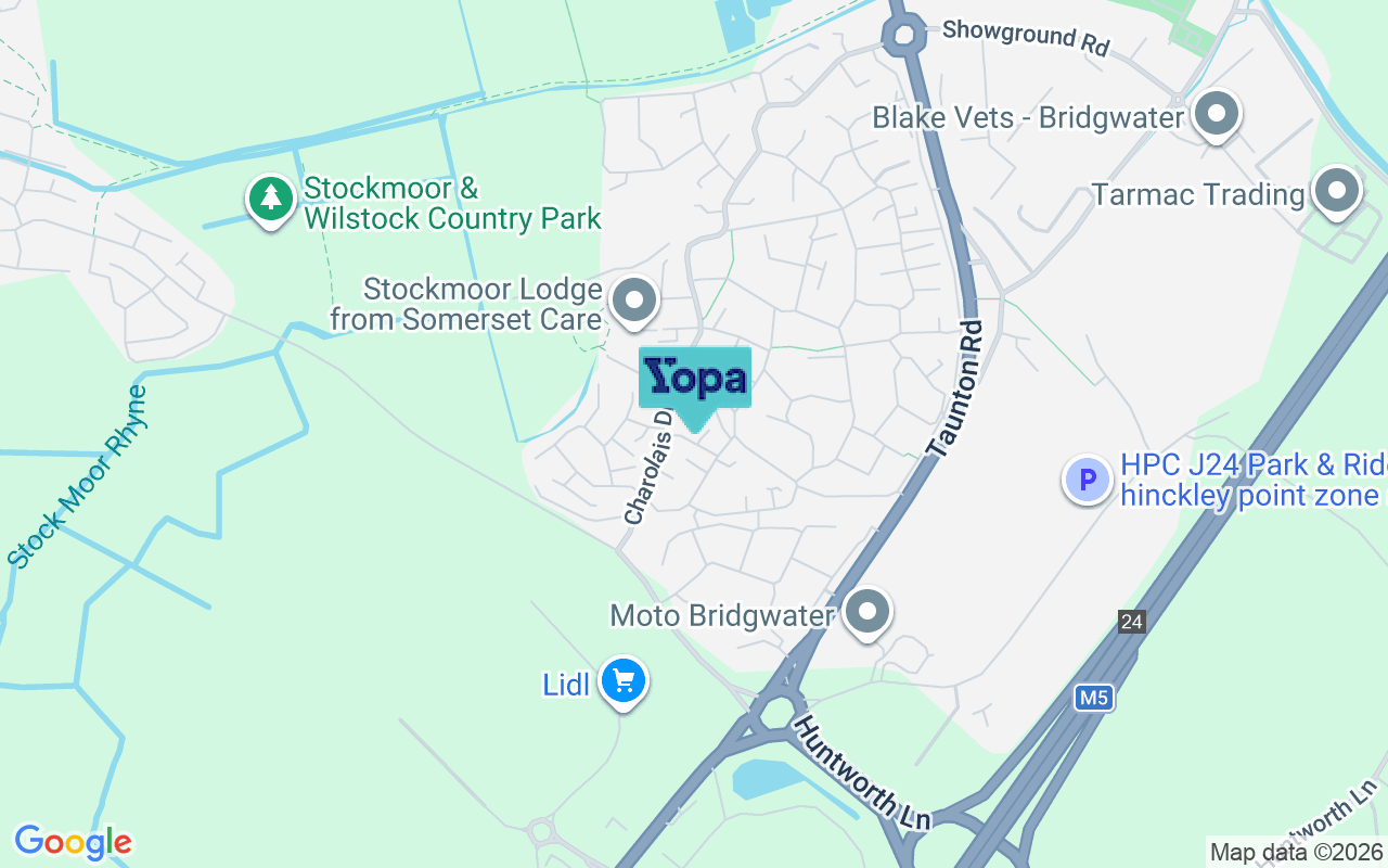 Map showing the location of TA6 6FJ