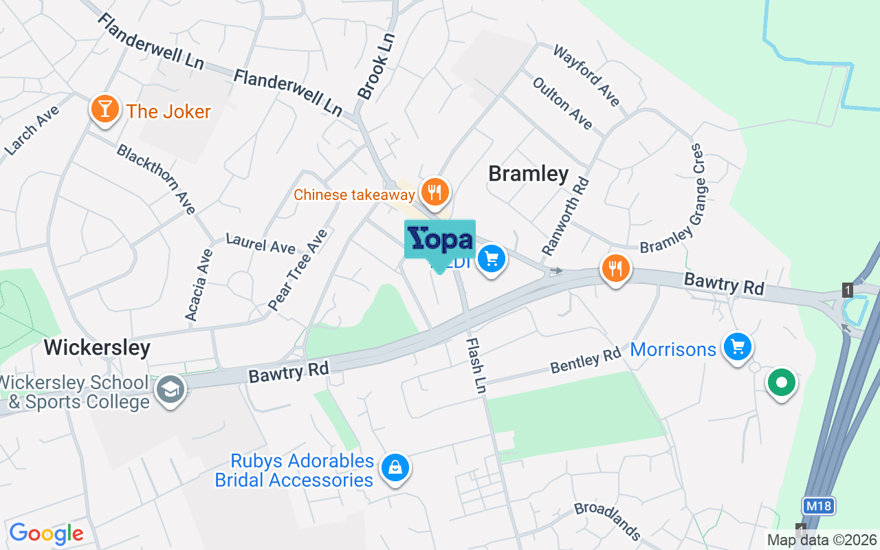 Map showing the location of S66 2SA
